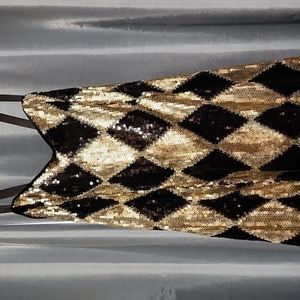 Suicide Squad Harley Quinn Diamond Sequin Dress size 20